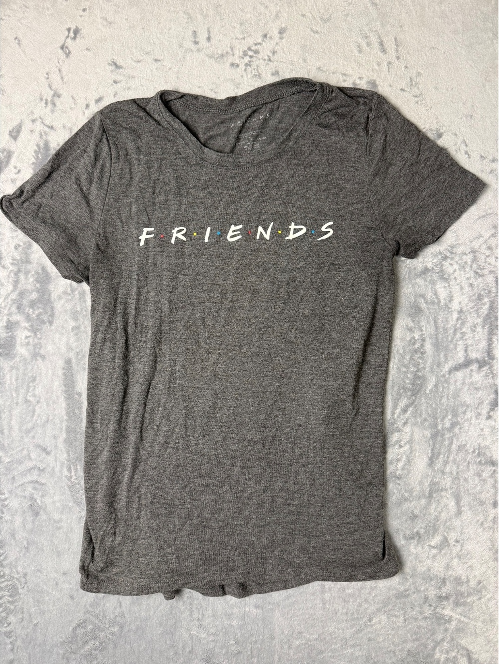 Friends TV Show Logo Gray T-Shirt women’s Size XL